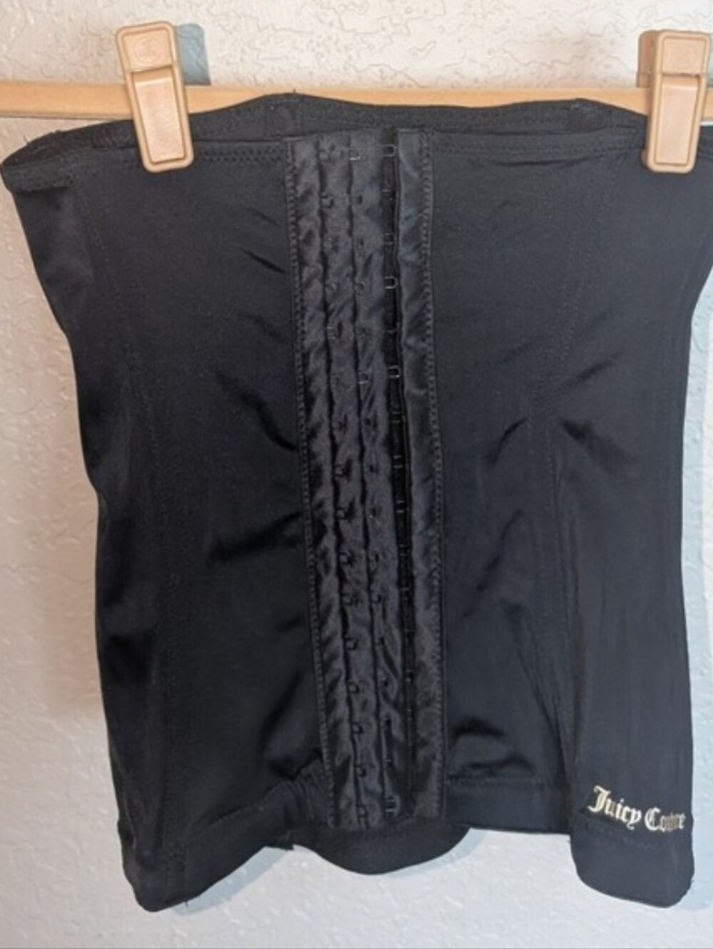 Juicy Couture Black Strapless Waist Shaper